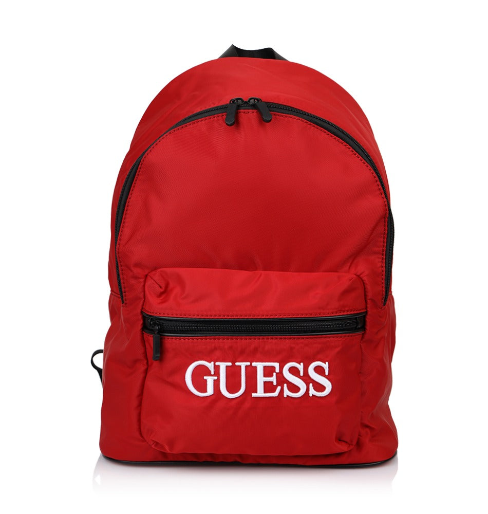 Guess, Quatro, Rucsac textil, Roșu, Pentru bărbați, 16/31 x 42 x 13 cm